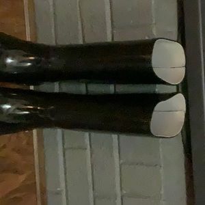 Croc tall rain boots